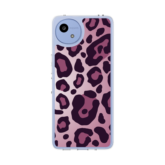 スリムプロテクションケース［ Leopard - Pink ］