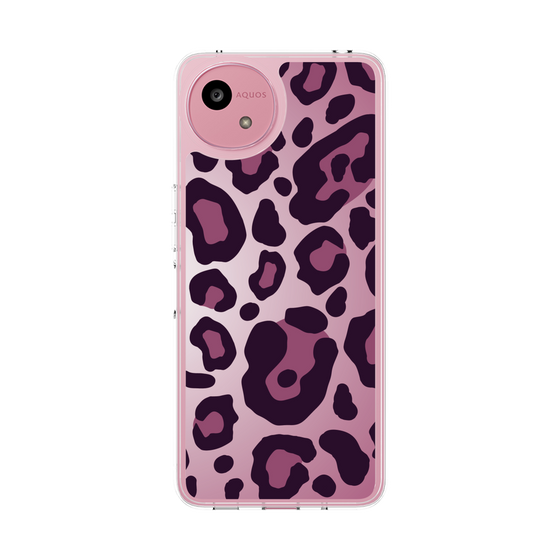 スリムプロテクションケース［ Leopard - Pink ］