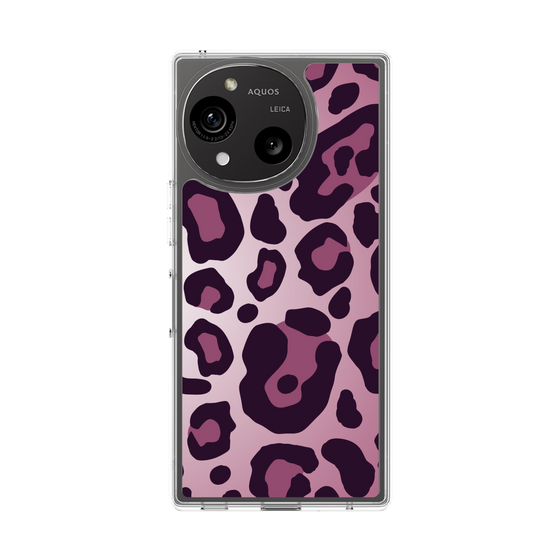 スリムプロテクションケース［ Leopard - Pink ］