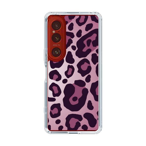 スリムプロテクションケース［ Leopard - Pink ］