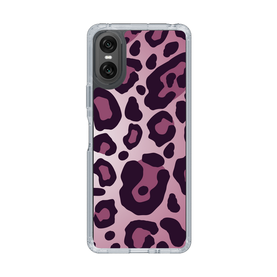 スリムプロテクションケース［ Leopard - Pink ］