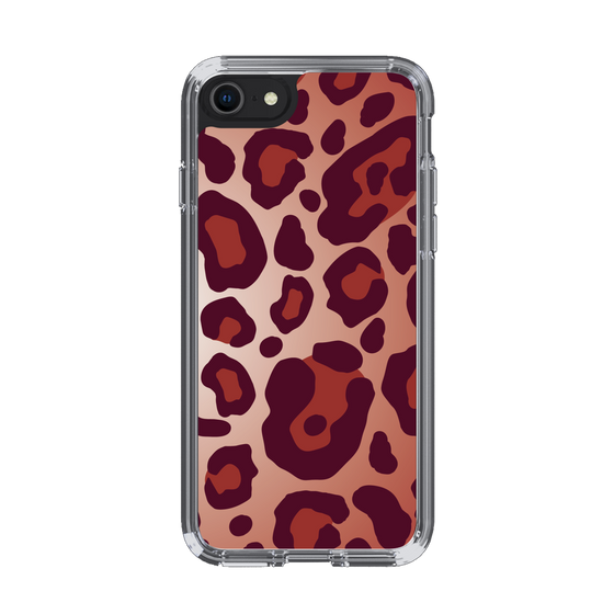 スリムプロテクションケース［ Leopard - Red ］