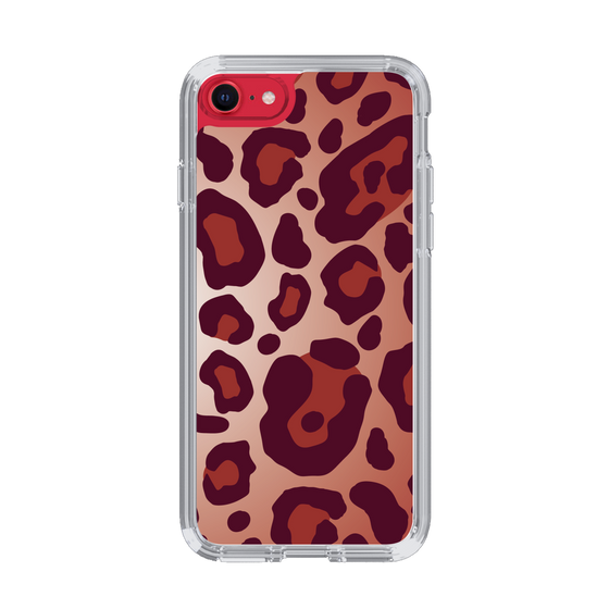 スリムプロテクションケース［ Leopard - Red ］