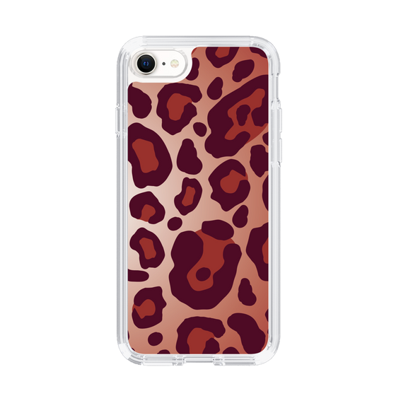 スリムプロテクションケース［ Leopard - Red ］