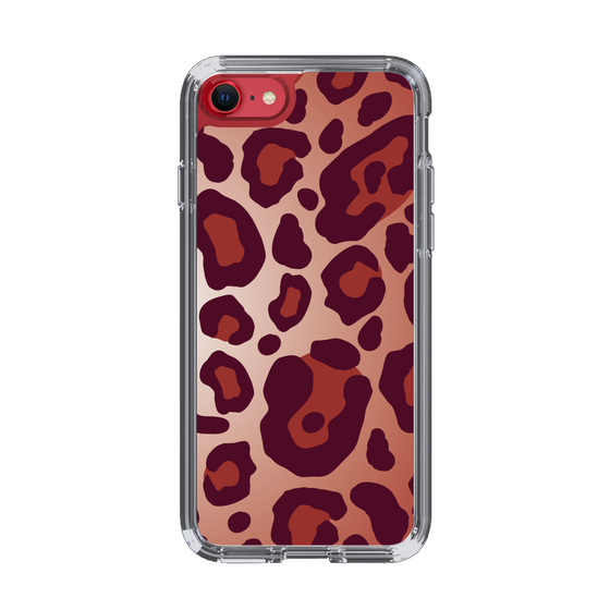 スリムプロテクションケース［ Leopard - Red ］