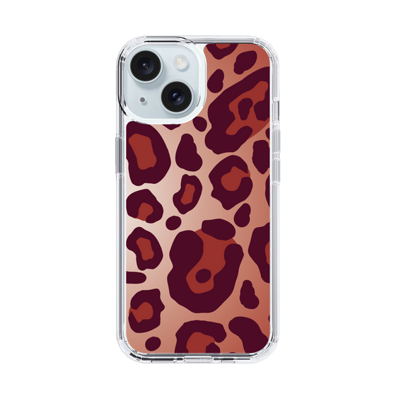 スリムプロテクションケース［ Leopard - Red ］