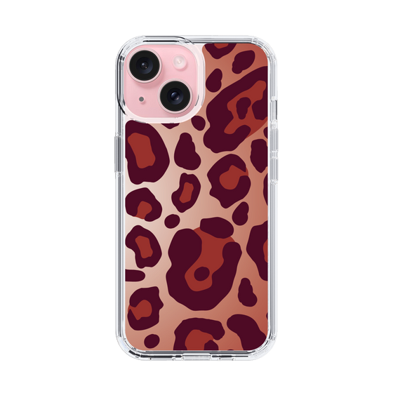 スリムプロテクションケース［ Leopard - Red ］