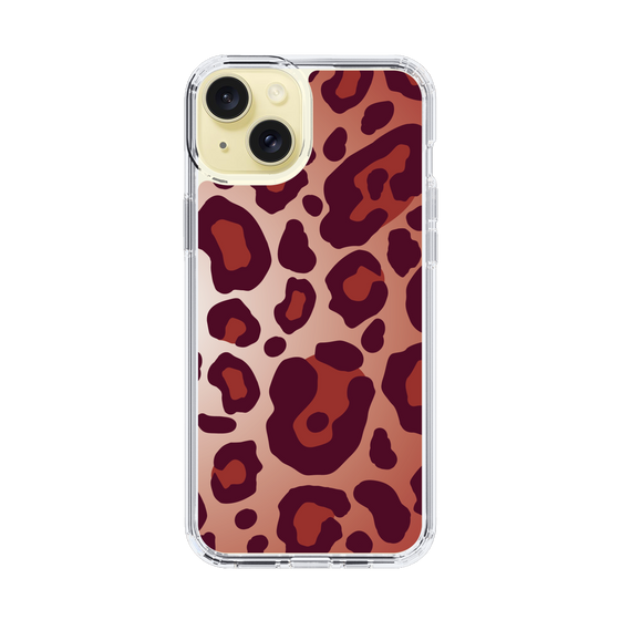 スリムプロテクションケース［ Leopard - Red ］