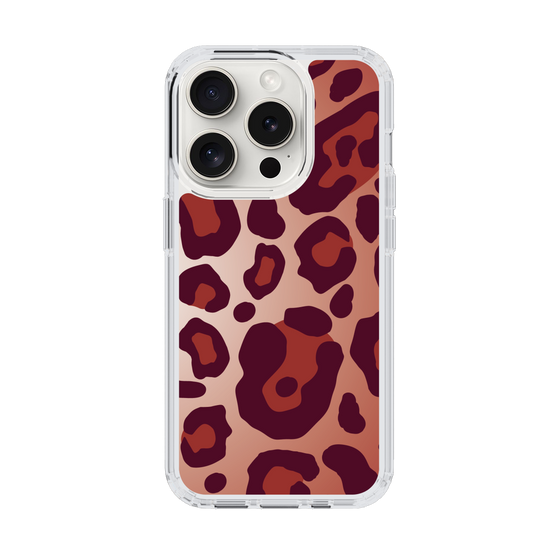 スリムプロテクションケース［ Leopard - Red ］