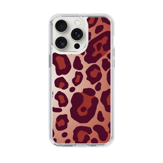 スリムプロテクションケース［ Leopard - Red ］