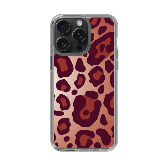 スリムプロテクションケース［ Leopard - Red ］