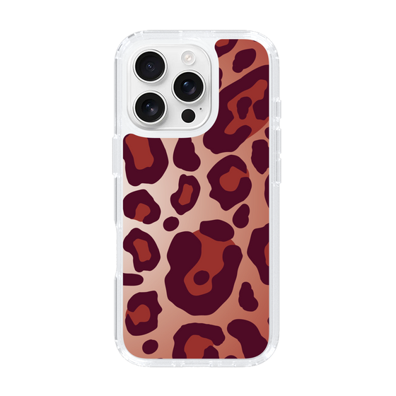 スリムプロテクションケース［ Leopard - Red ］