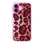 スリムプロテクションケース［ Leopard - Red ］