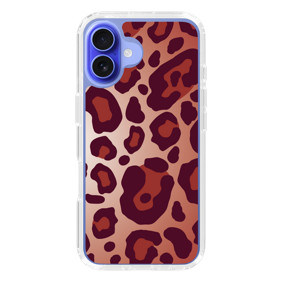 スリムプロテクションケース［ Leopard - Red ］