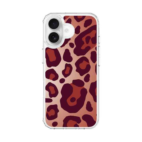 スリムプロテクションケース［ Leopard - Red ］