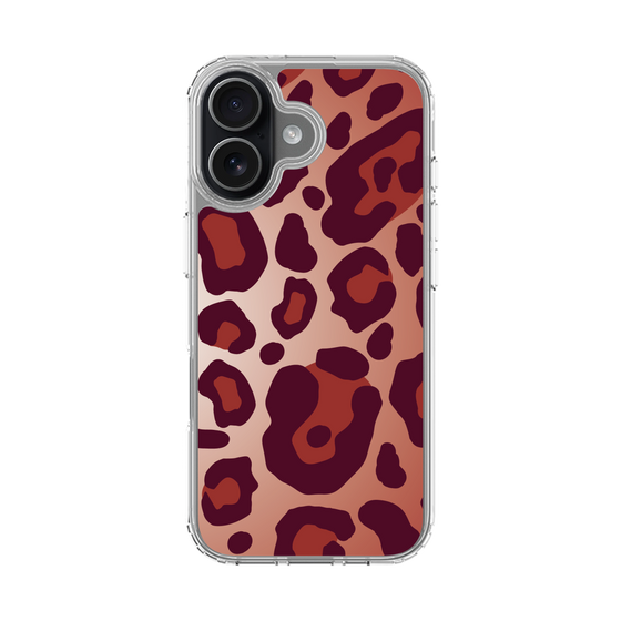 スリムプロテクションケース［ Leopard - Red ］