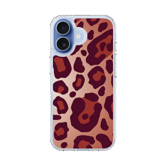 スリムプロテクションケース［ Leopard - Red ］