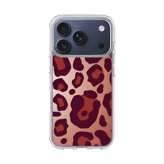 スリムプロテクションケース［ Leopard - Red ］