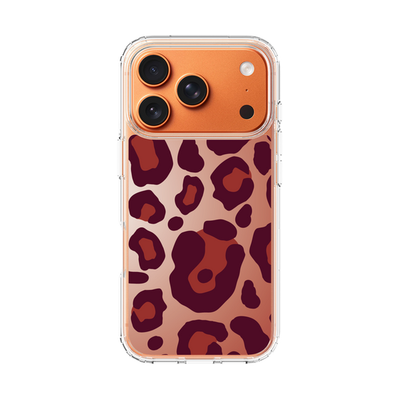 スリムプロテクションケース［ Leopard - Red ］