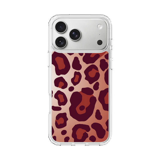 スリムプロテクションケース［ Leopard - Red ］