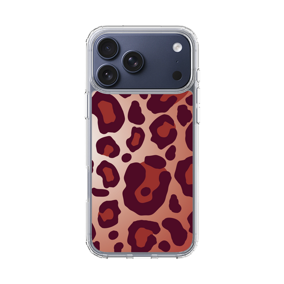 スリムプロテクションケース［ Leopard - Red ］