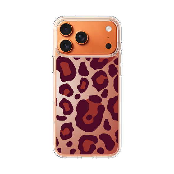 スリムプロテクションケース［ Leopard - Red ］