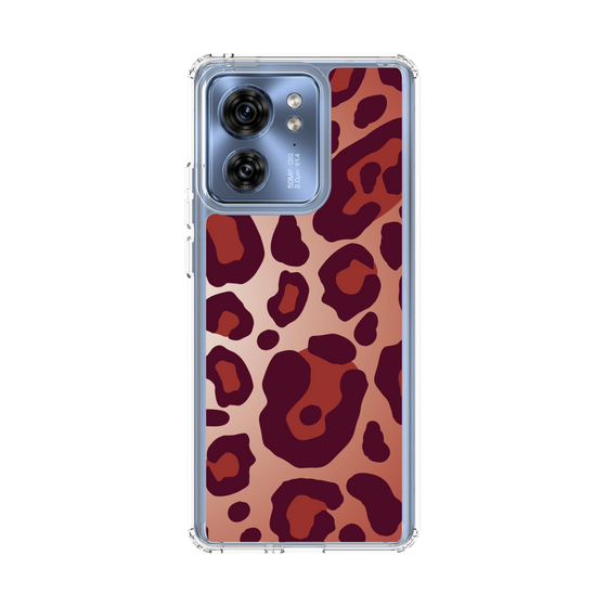 スリムプロテクションケース［ Leopard - Red ］