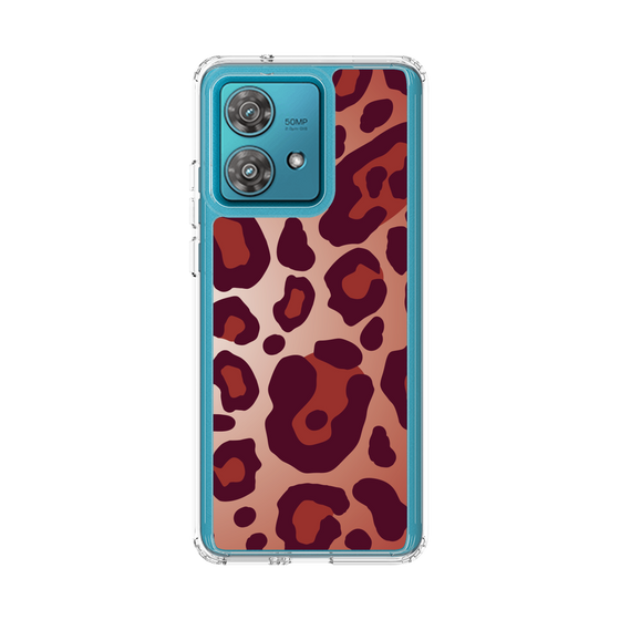 スリムプロテクションケース［ Leopard - Red ］