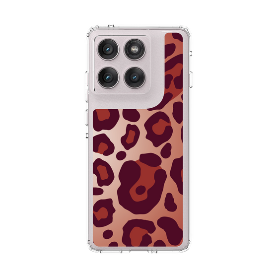 スリムプロテクションケース［ Leopard - Red ］