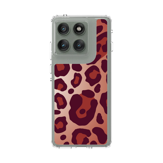 スリムプロテクションケース［ Leopard - Red ］