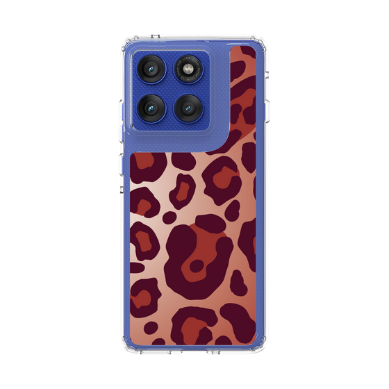 スリムプロテクションケース［ Leopard - Red ］