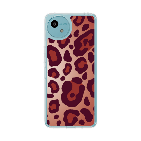 スリムプロテクションケース［ Leopard - Red ］
