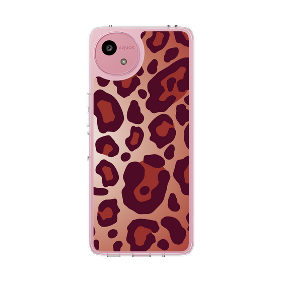 スリムプロテクションケース［ Leopard - Red ］