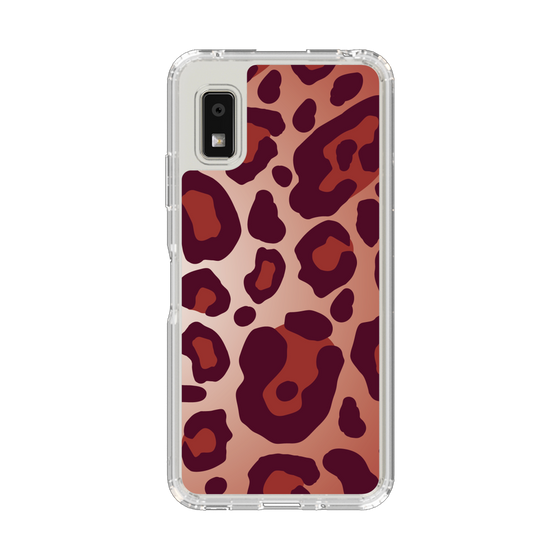 スリムプロテクションケース［ Leopard - Red ］