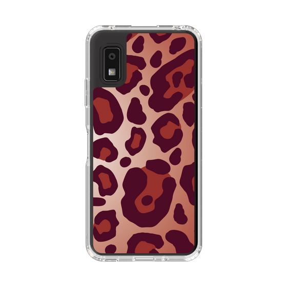 スリムプロテクションケース［ Leopard - Red ］