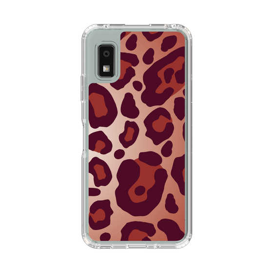 スリムプロテクションケース［ Leopard - Red ］