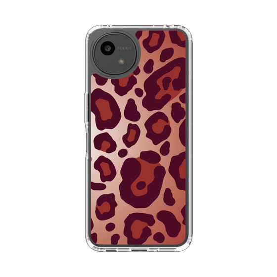 スリムプロテクションケース［ Leopard - Red ］