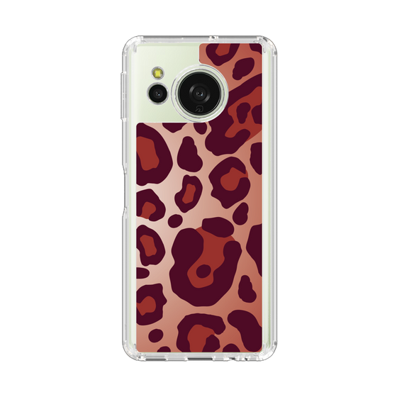 スリムプロテクションケース［ Leopard - Red ］