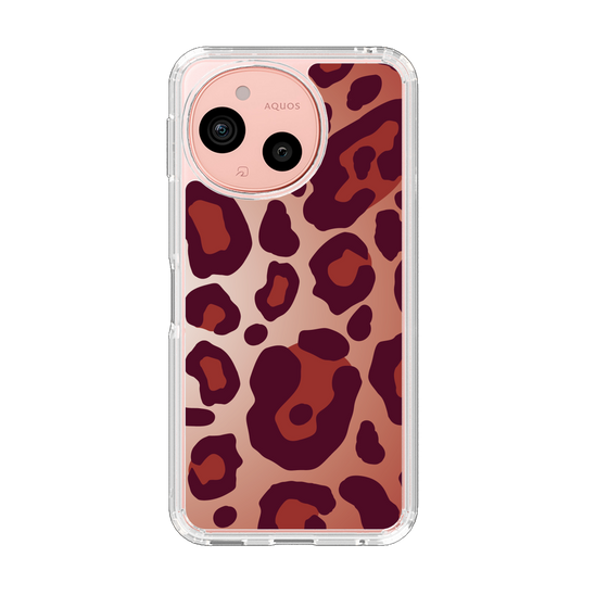 スリムプロテクションケース［ Leopard - Red ］