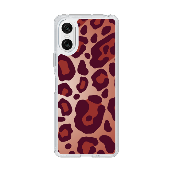 スリムプロテクションケース［ Leopard - Red ］