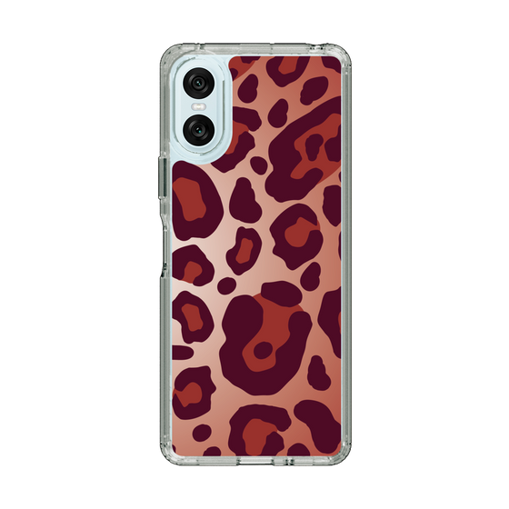 スリムプロテクションケース［ Leopard - Red ］