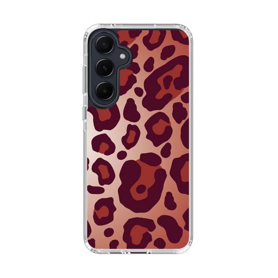 スリムプロテクションケース［ Leopard - Red ］