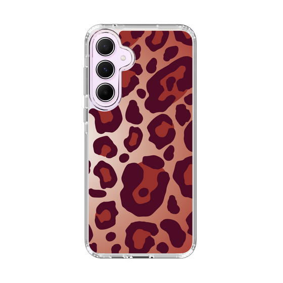 スリムプロテクションケース［ Leopard - Red ］