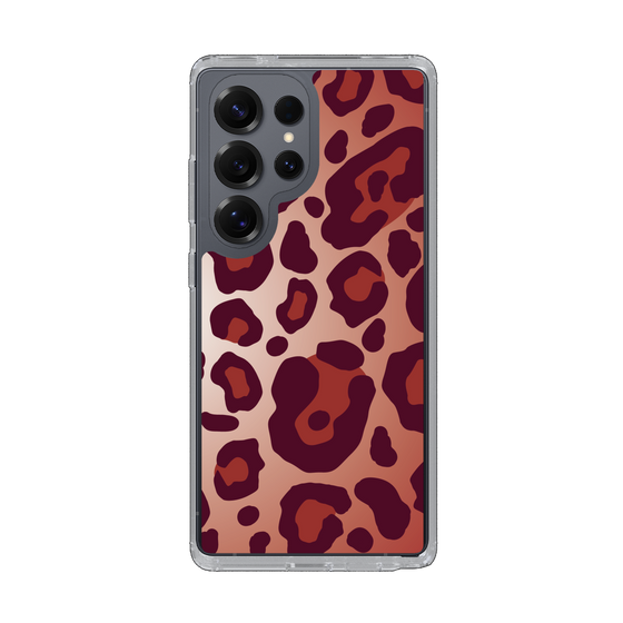 スリムプロテクションケース［ Leopard - Red ］