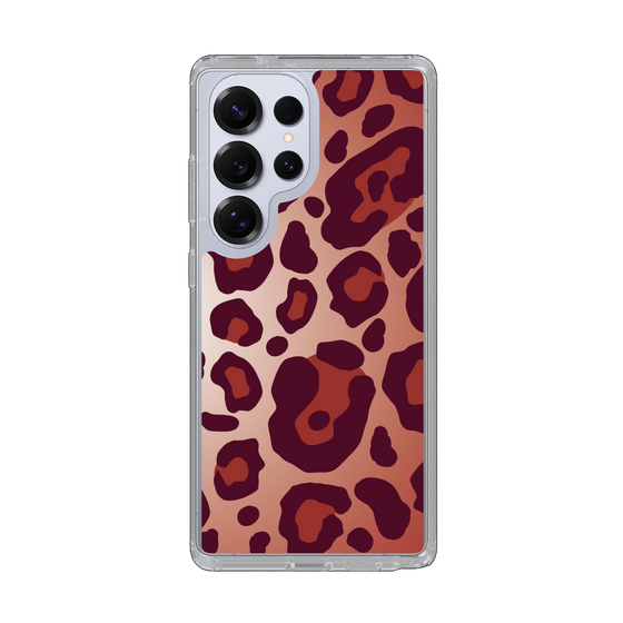 スリムプロテクションケース［ Leopard - Red ］