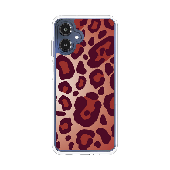 スリムプロテクションケース［ Leopard - Red ］