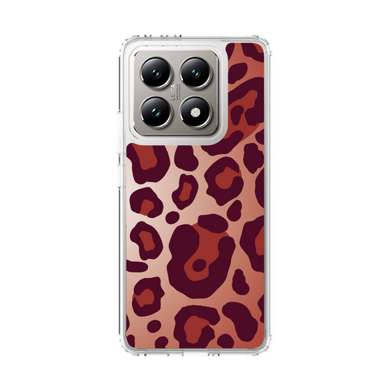 スリムプロテクションケース［ Leopard - Red ］
