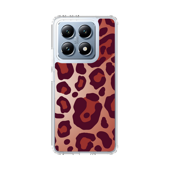 スリムプロテクションケース［ Leopard - Red ］