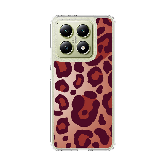 スリムプロテクションケース［ Leopard - Red ］