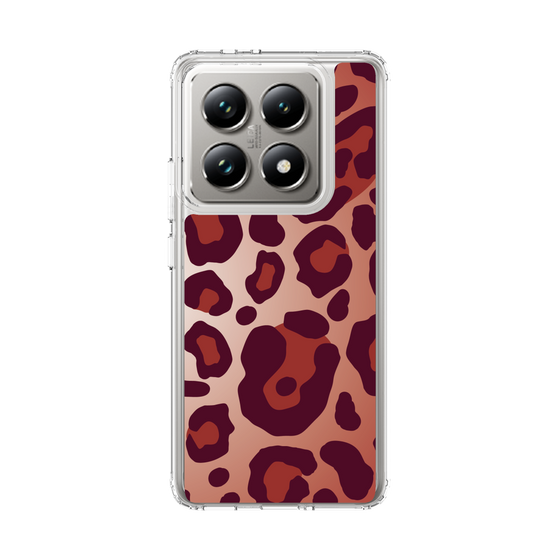 スリムプロテクションケース［ Leopard - Red ］